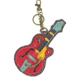 Key Fob/Coin Purse - Guitar