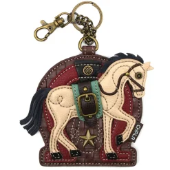 Key Fob/Coin Purse - Horse A