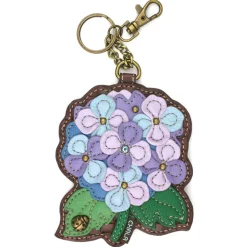 Key Fob/Coin Purse - Hydrangea
