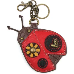 Key Fob/Coin Purse - Ladybug