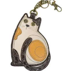 Key Fob/Coin Purse - LaZzy Cat