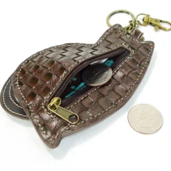 Key Fob/Coin Purse - LaZzy Cat