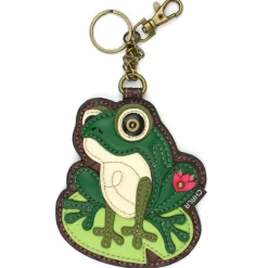 Key Fob/Coin Purse - Lily Frog