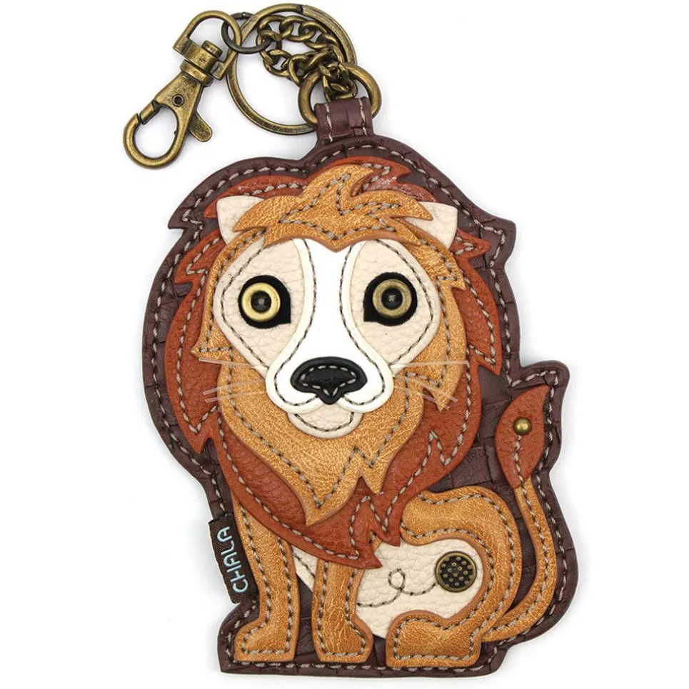 Key Fob/Coin Purse - Lion
