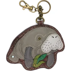 Key Fob/Coin Purse - Manatee A