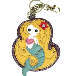 Key Fob/Coin Purse - Mermaid