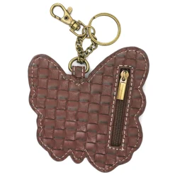 Key Fob/Coin Purse - Monarch Butterfly