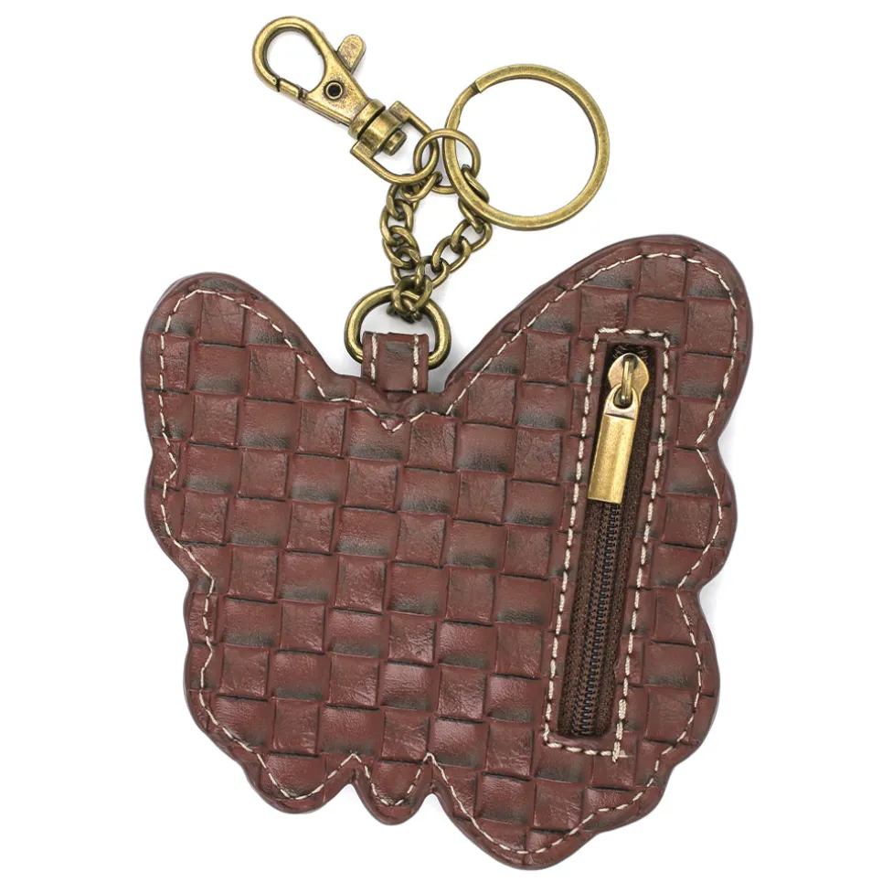 Key Fob/Coin Purse - Monarch Butterfly