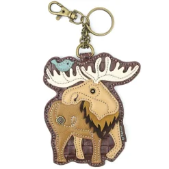 Key Fob/Coin Purse - Moose