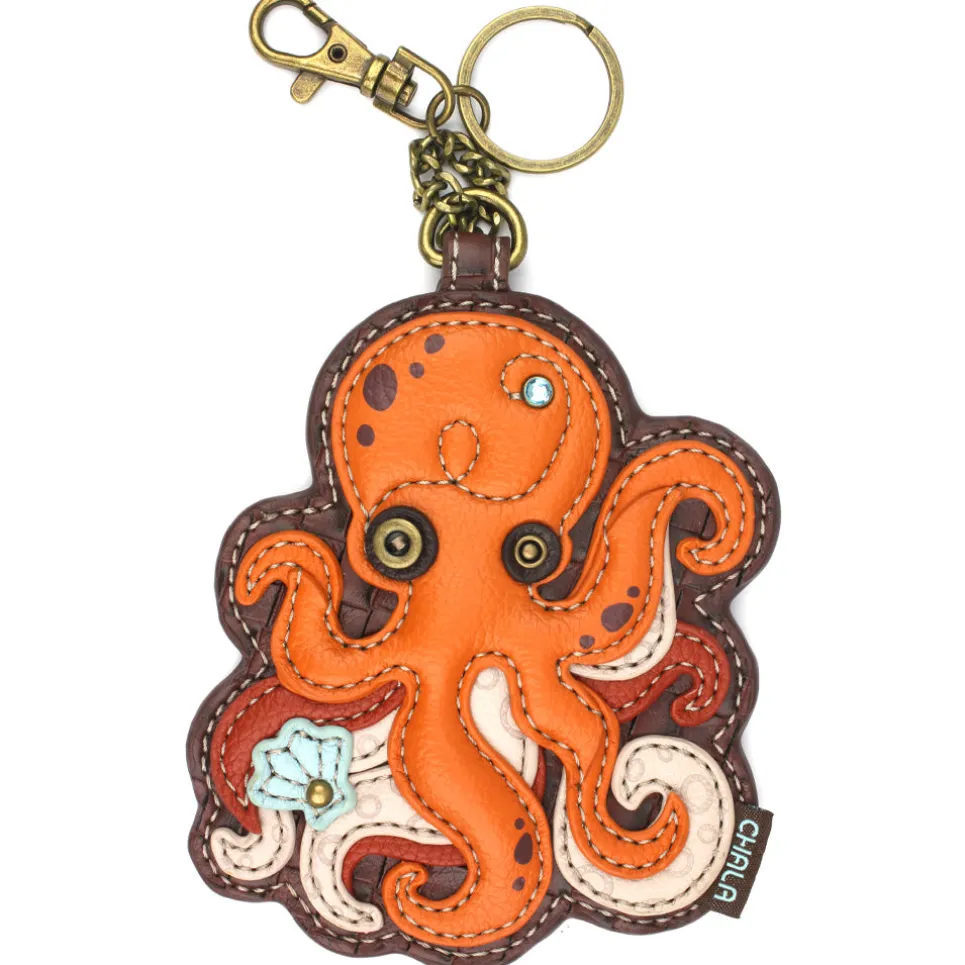 Key Fob/Coin Purse - Octopus A