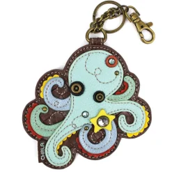 Key Fob/Coin Purse - Octopus