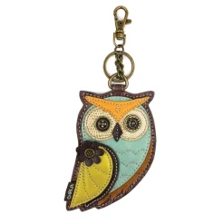 Key Fob/Coin Purse - Owl A
