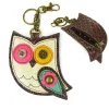 Key Fob/Coin Purse - Owl II