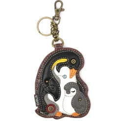 Key Fob/Coin Purse - Penguin