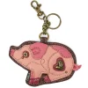 Key Fob/Coin Purse - Pig