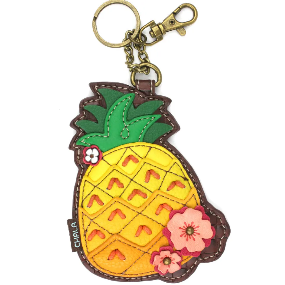 Key Fob/Coin Purse - Pineapple