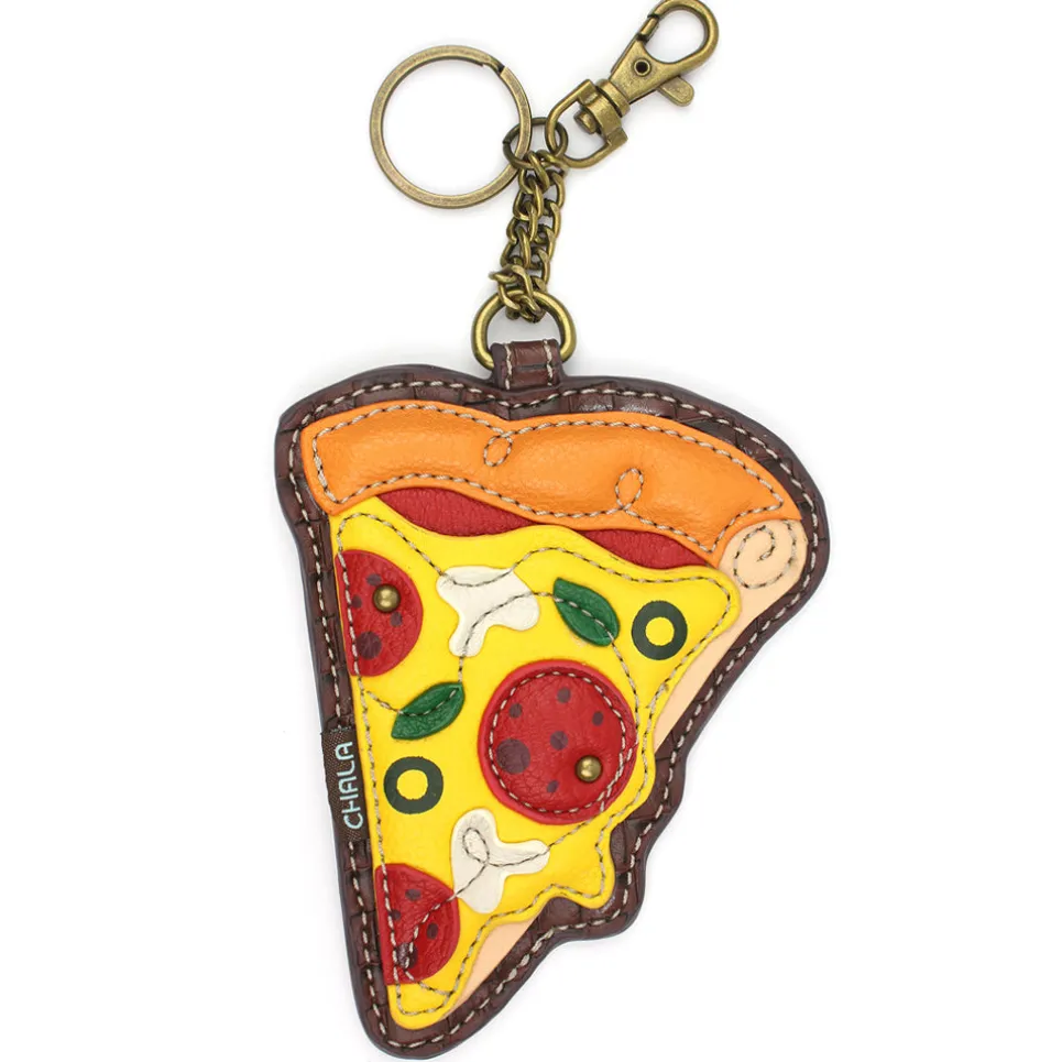 Key Fob/Coin Purse - Pizza