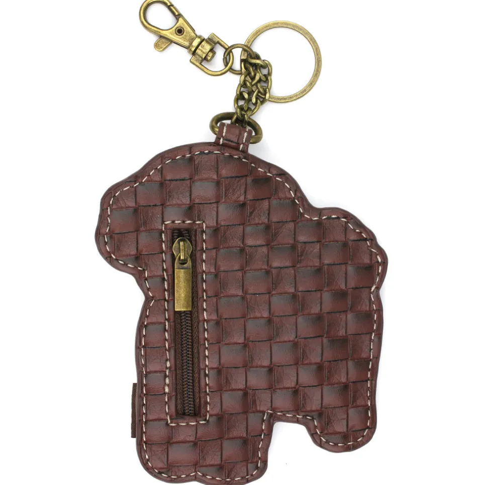 Key Fob/Coin Purse - Poodle A