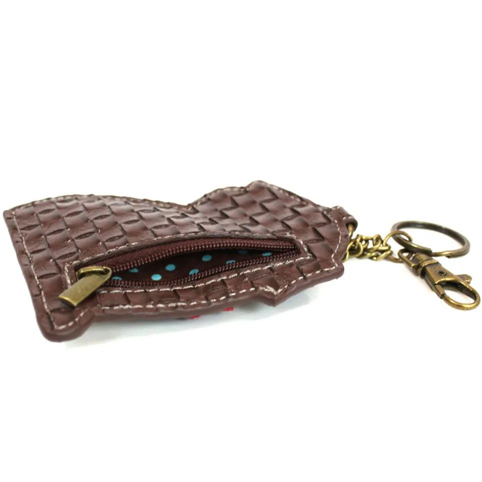 Key Fob/Coin Purse - Pug