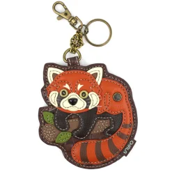 Key Fob/Coin Purse - Red Panda