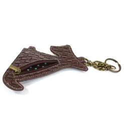 Key Fob/Coin Purse - Schnauzer