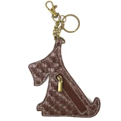 Key Fob/Coin Purse - Schnauzer