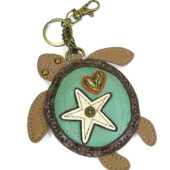 Key Fob/Coin Purse - Sea Turtle