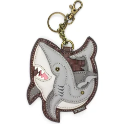 Key Fob/Coin Purse - Shark