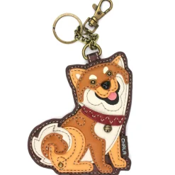 Key Fob/Coin Purse - Shiba Inu