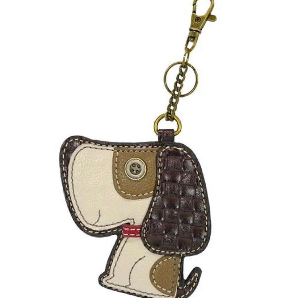Key Fob/Coin Purse - Toffy Dog