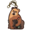 Key Fob/Coin Purse - Two Bears