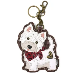 Key Fob/Coin Purse - Westie