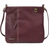 Lasercut Crossbody - Plum