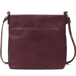 Lasercut Crossbody - Plum