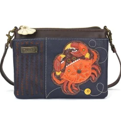 LaserCut Mini Crossbody - Orange Crab