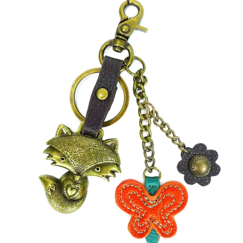 Metal Charming Keychain - Fox