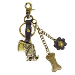 Metal Charming Keychain - Dog