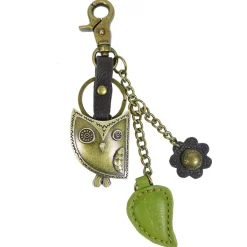 Metal Charming Keychain - Owl
