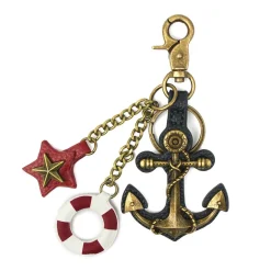 Metal Charming Keychain - Anchor