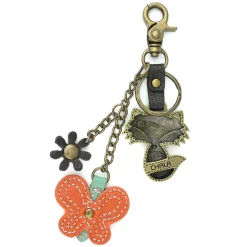 Metal Charming Keychain - Fox