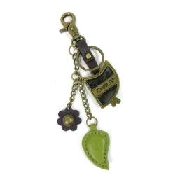 Metal Charming Keychain - Owl