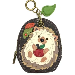 Mini Coin Purse Keychain - Hedgehog A