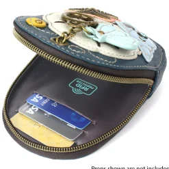 Mini Coin Purse Keychain - Sand Dollar