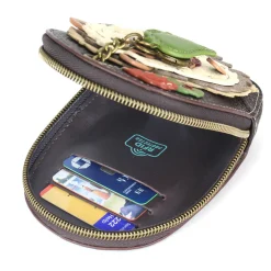 Mini Coin Purse Keychain - Hedgehog A