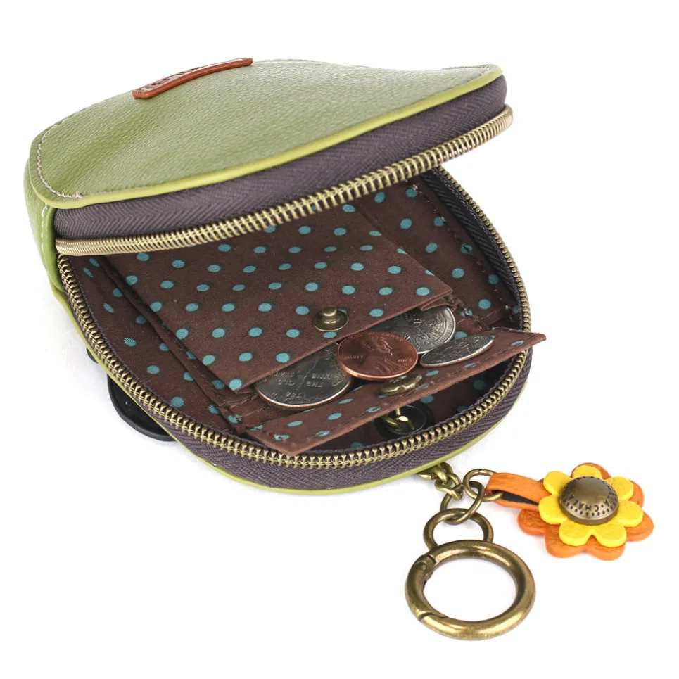 Mini Coin Purse Keychain - Monarch Butterfly