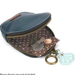Mini Coin Purse Keychain - Sand Dollar
