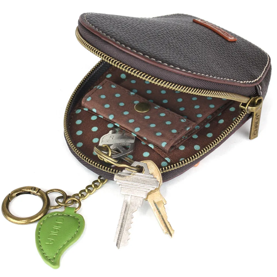 Mini Coin Purse Keychain - Hedgehog A