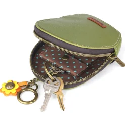 Mini Coin Purse Keychain - Monarch Butterfly