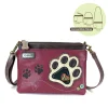 Mini Crossbody - Ivory Pawprint