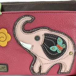 Mini Crossbody - Pink Elephant